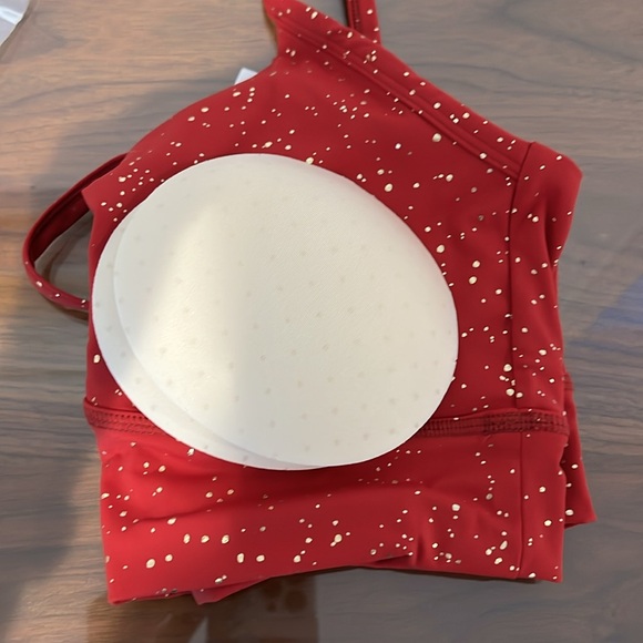 NWT Born Primitive radiance sports bra M ruby gold - Picture 4 of 4